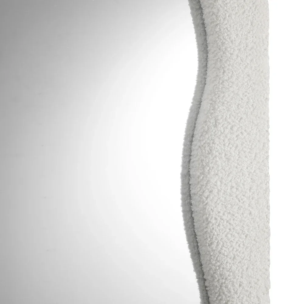 Full Length Mirror Boucle Dressing Wall Mounted 160cm - Image 4