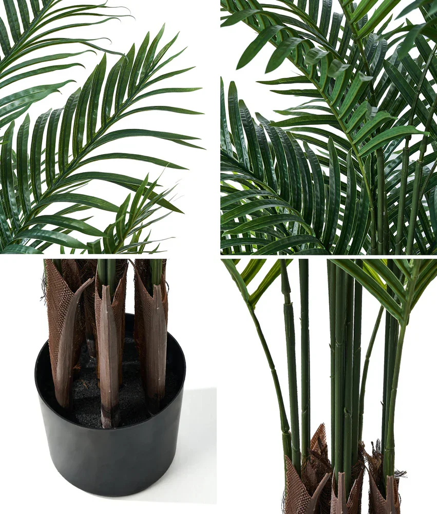 2x Artificial Palm Tree Faux Potted Plants 180cm - Image 3