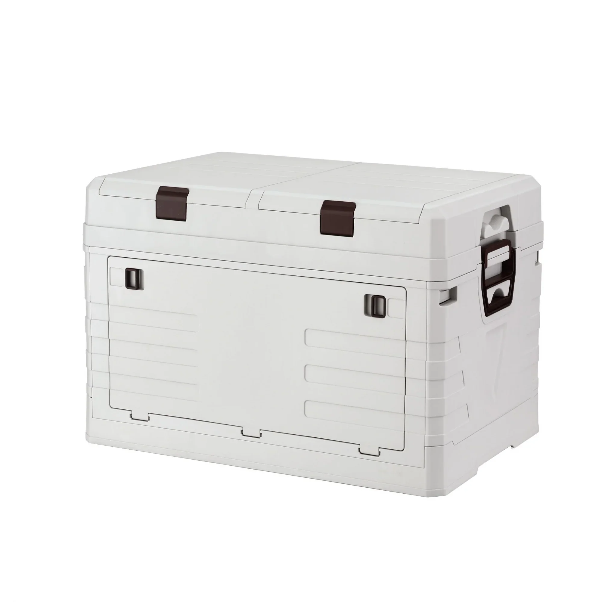 80L Outdoor Storage Box Foldable Camping Collapsible Bins Organizer - Image 8