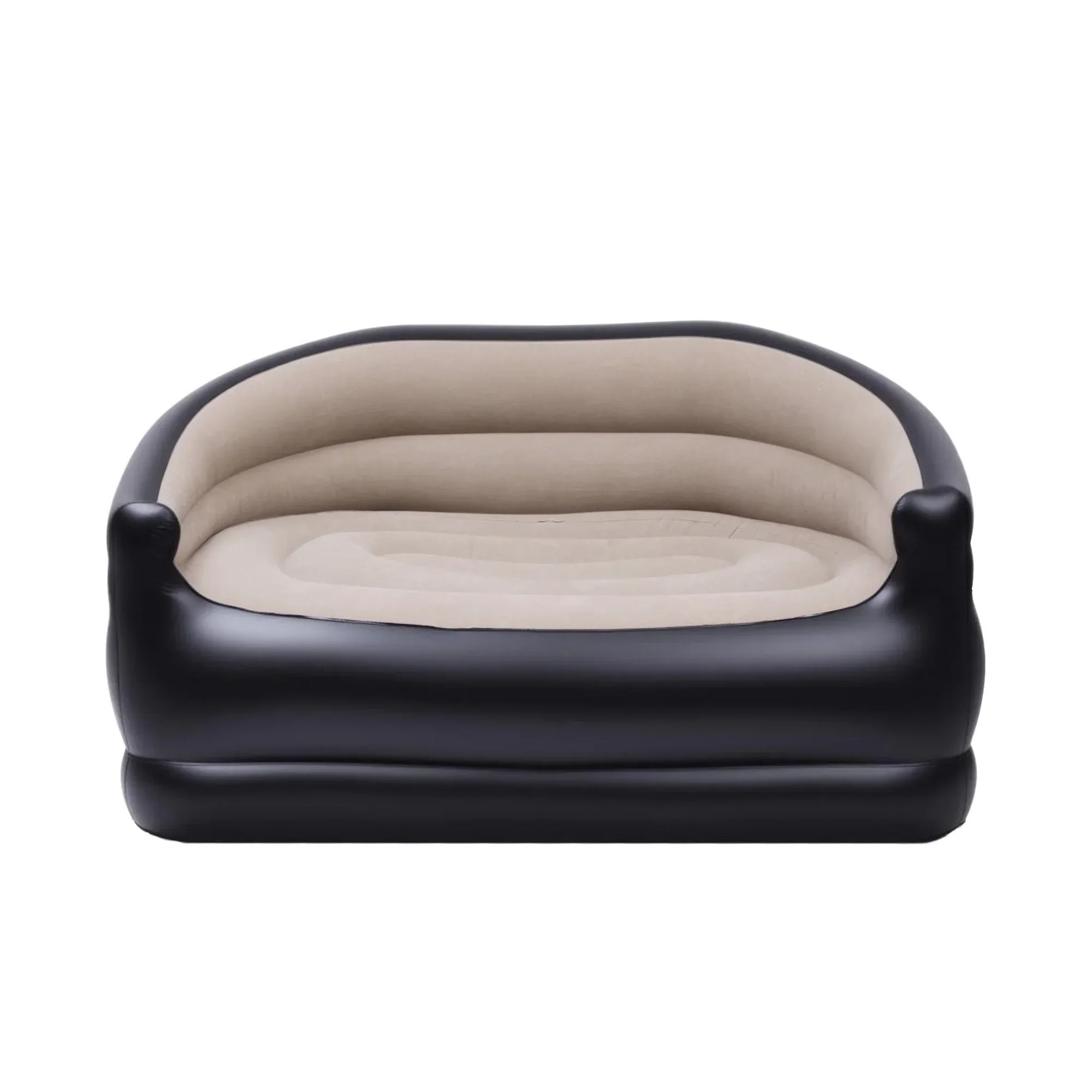 Outdoor Air Sofa Inflatable Couch Two-Seater Lounge Chair with Pump Blow Up Couches for Camping - Image 7