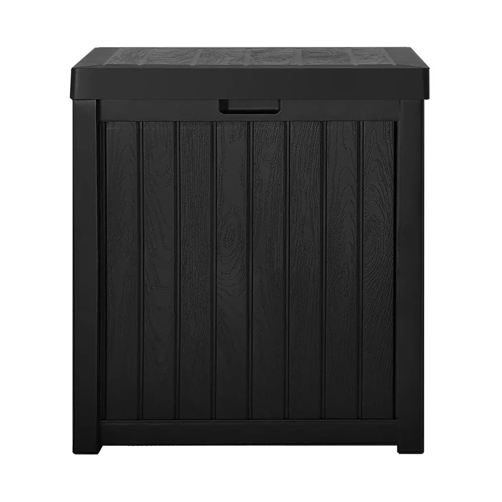 Outdoor Storage Box 195L Bench Seat Garden Deck Toy Tool Sheds - Image 3
