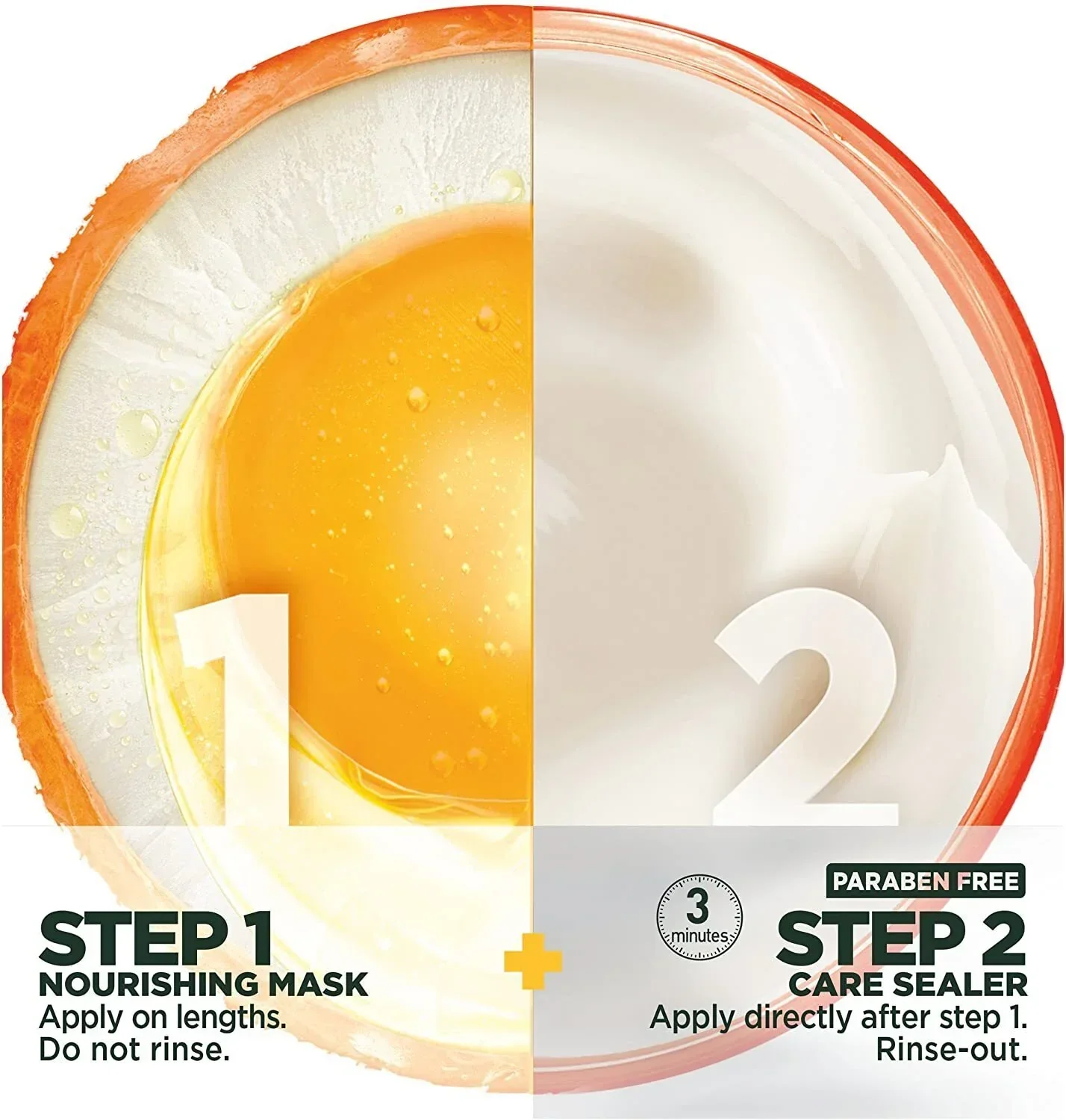 Fructis 15m L X2 Wonder Mask 2 Steps Nourishing Mask + Care Sealer - Image 3