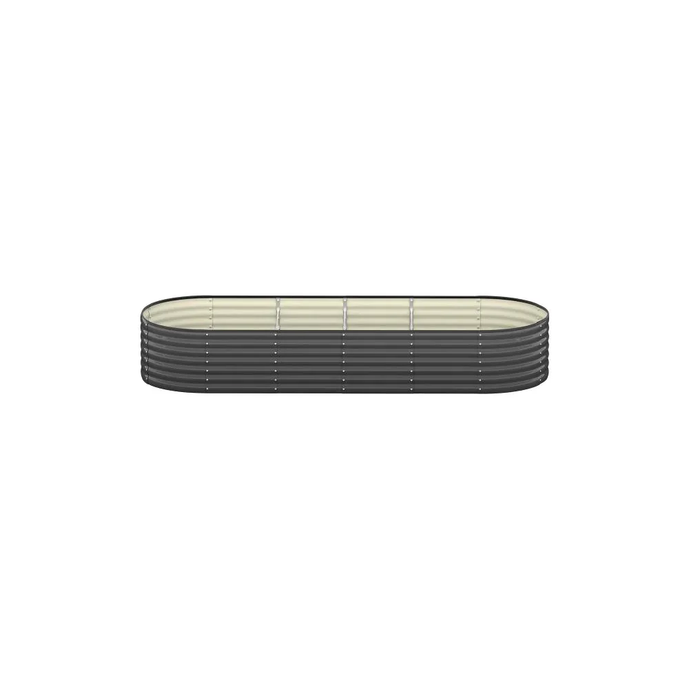 Raised Garden Bed 240X80X56cm Galvanised Steel 3pcs - Image 7