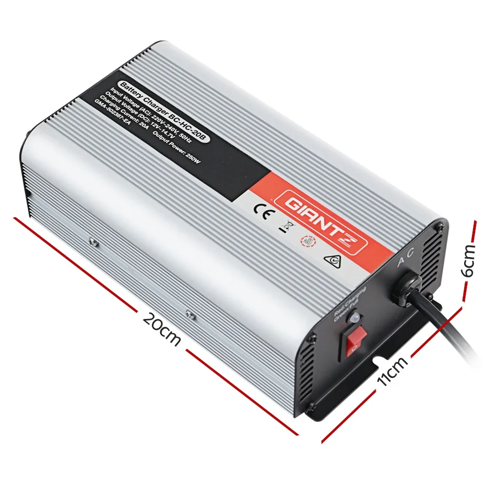 12V 20A Car Battery Charger Inverter 20 Amp ATV 4WD Boat Caravan - Image 2