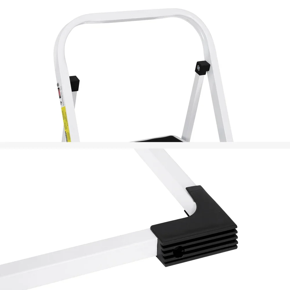 2 Step Ladder Multi-Purpose Folding Steel Light Weight Platform - Image 3