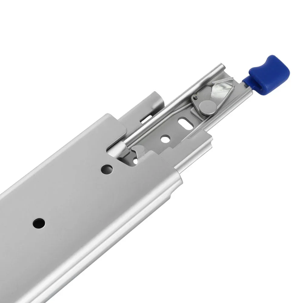 2x Drawer Slides Full Extension Locking 227kg 914-1829mm Length - Image 3