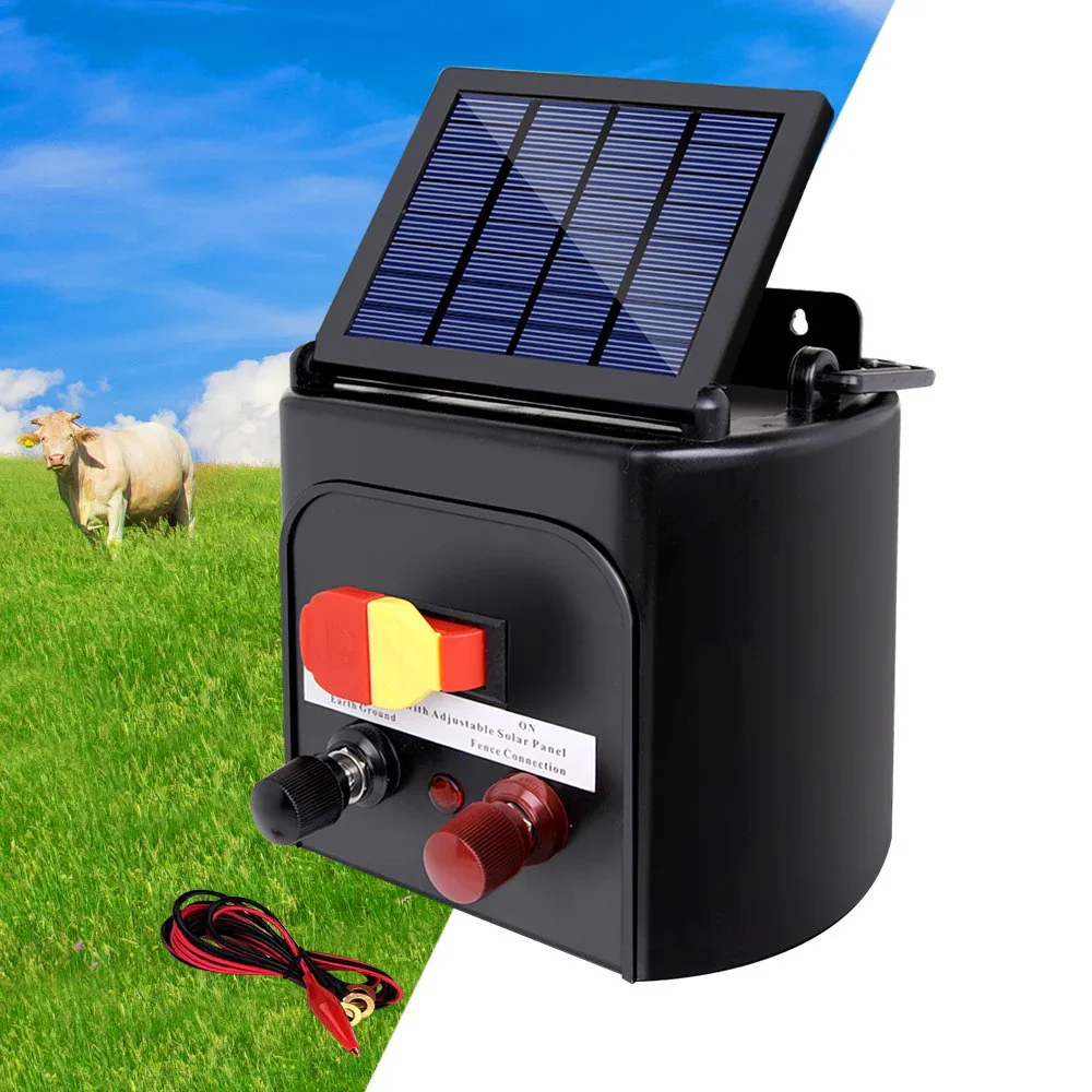 Fence Energiser 5KM Solar Powered 0.15J Electric Fencing Charger - Image 7