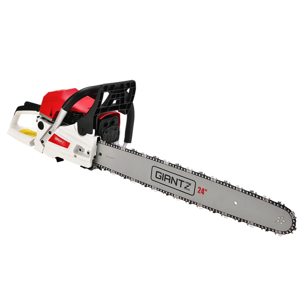 Chainsaw Petrol 62CC 24" Bar Commercial E-Start Pruning Chain Saw, Chainsaw Petrol 62CC 24" Bar Commercial E-Start Pruning Chain Saw 5.2HP - Image 4