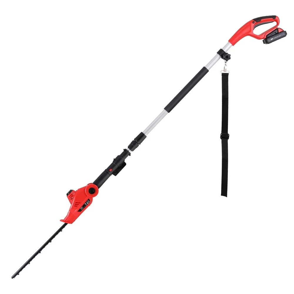 Cordless Pole Hedge Trimmer Garden Pruner Electric Cutter - Image 3