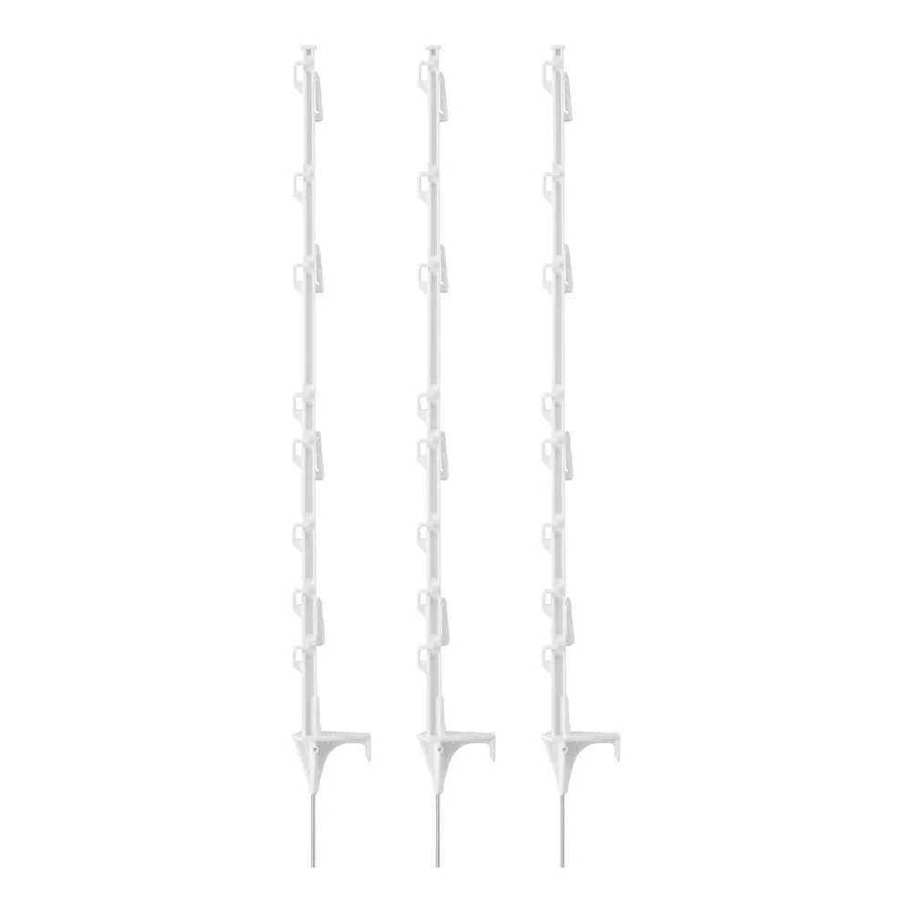 Electric Fence Posts 20pcs Electric Fence Poly White - Image 3