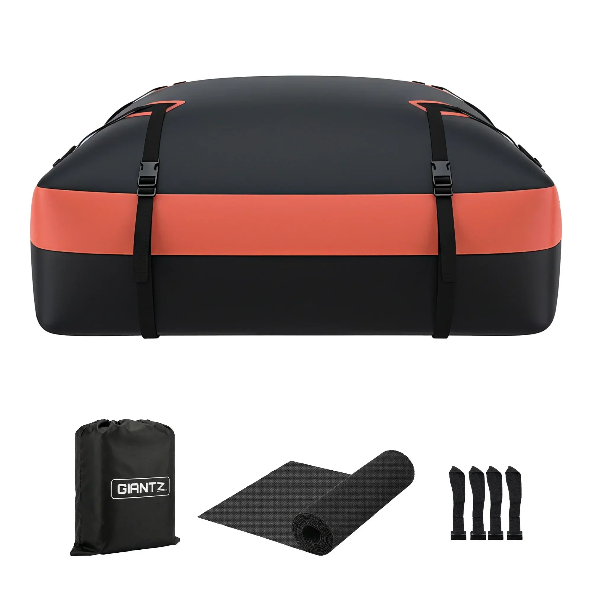 Roof Top Cargo Bag Waterproof Car Luggage Carrier 15 Cubic Ft Universal - Image 3