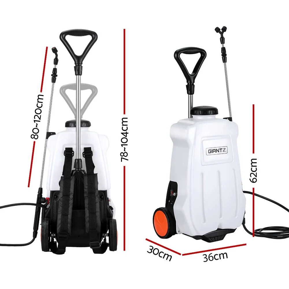 Weed Sprayer Electric 20L Backpack Trolley - Image 2