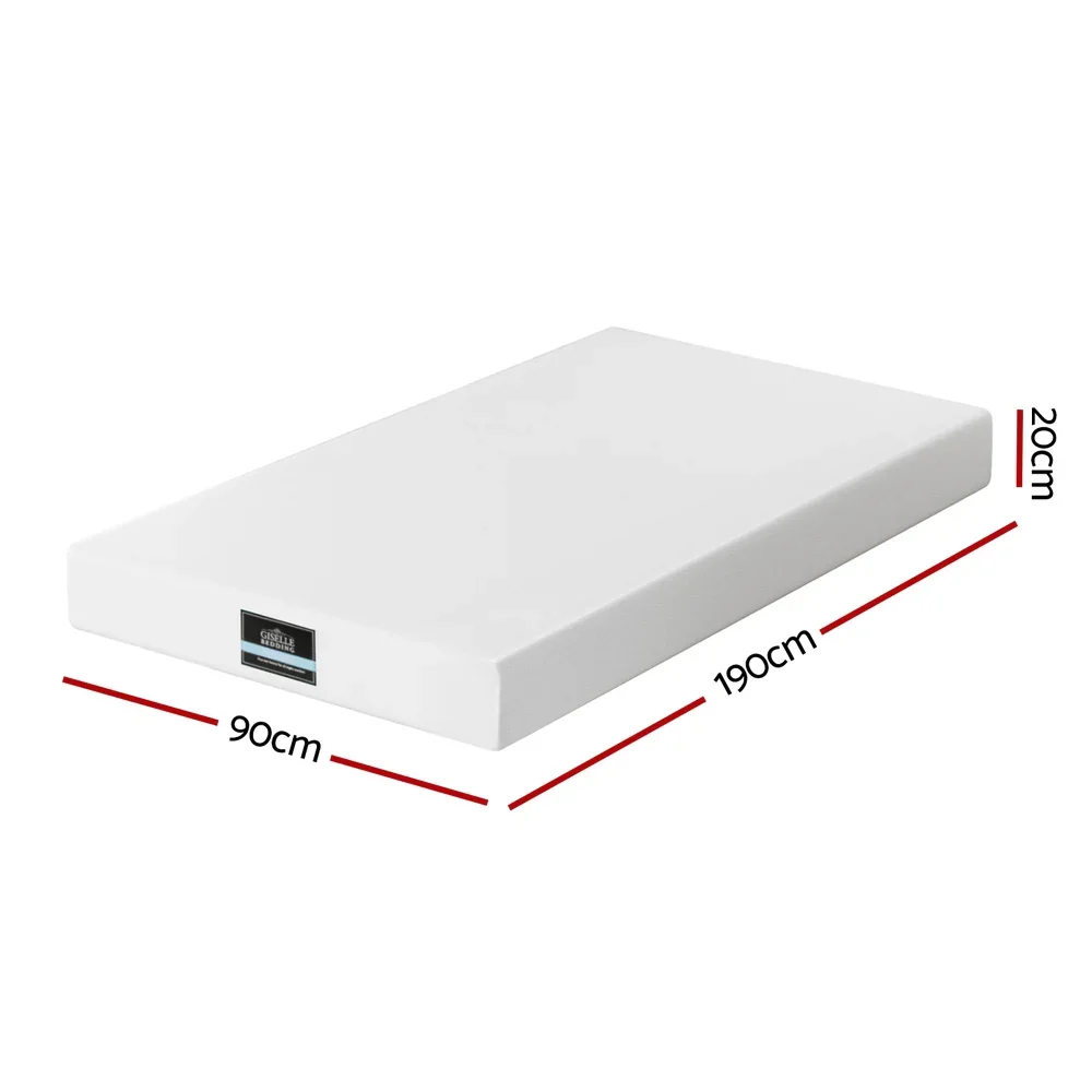 20cm Memory Foam Mattress Green Tea Single - Image 3