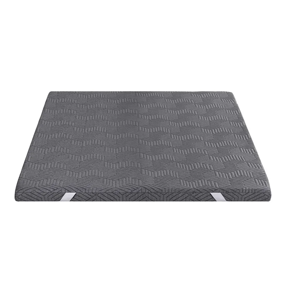 8cm Memory Foam Mattress Topper Gel Dual Layer Foam Bamboo King - Image 7