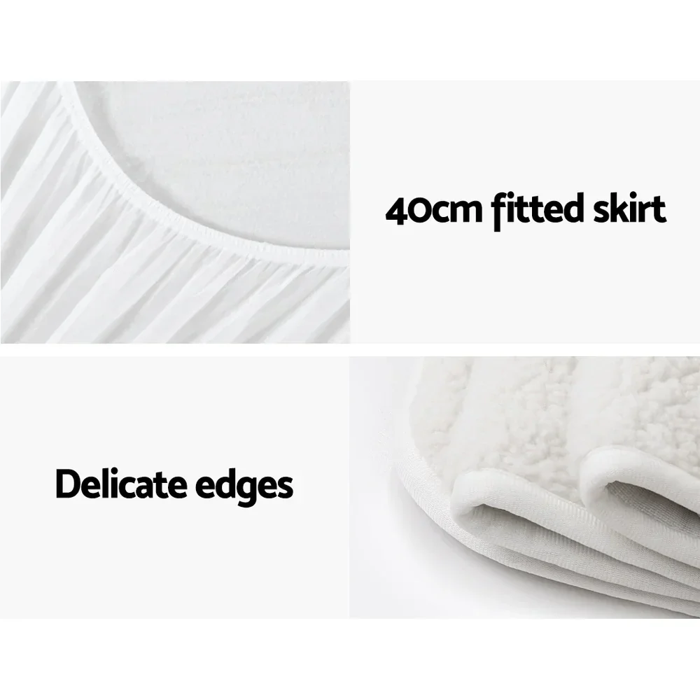 Single Size Electric Blanket Fleece - Image 5