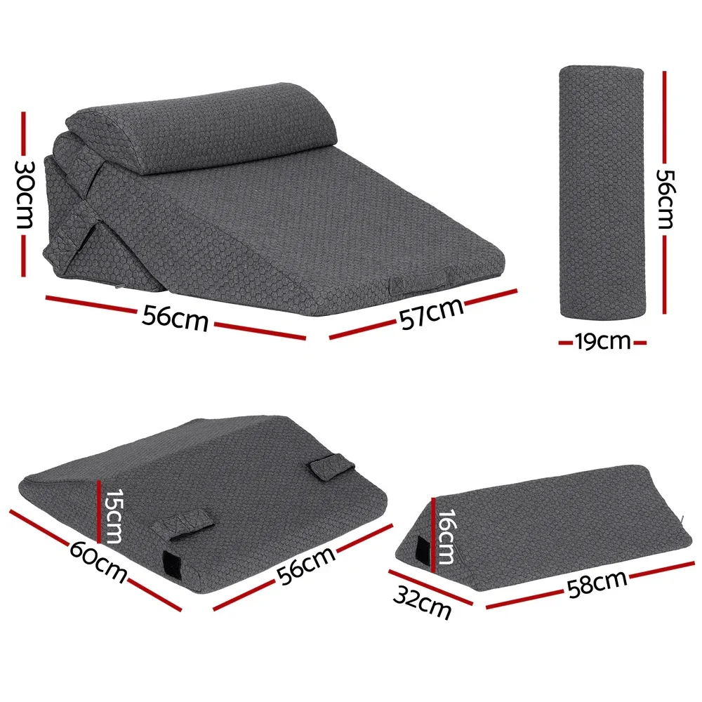 Adjustable Wedge Pillow Grey - Image 5