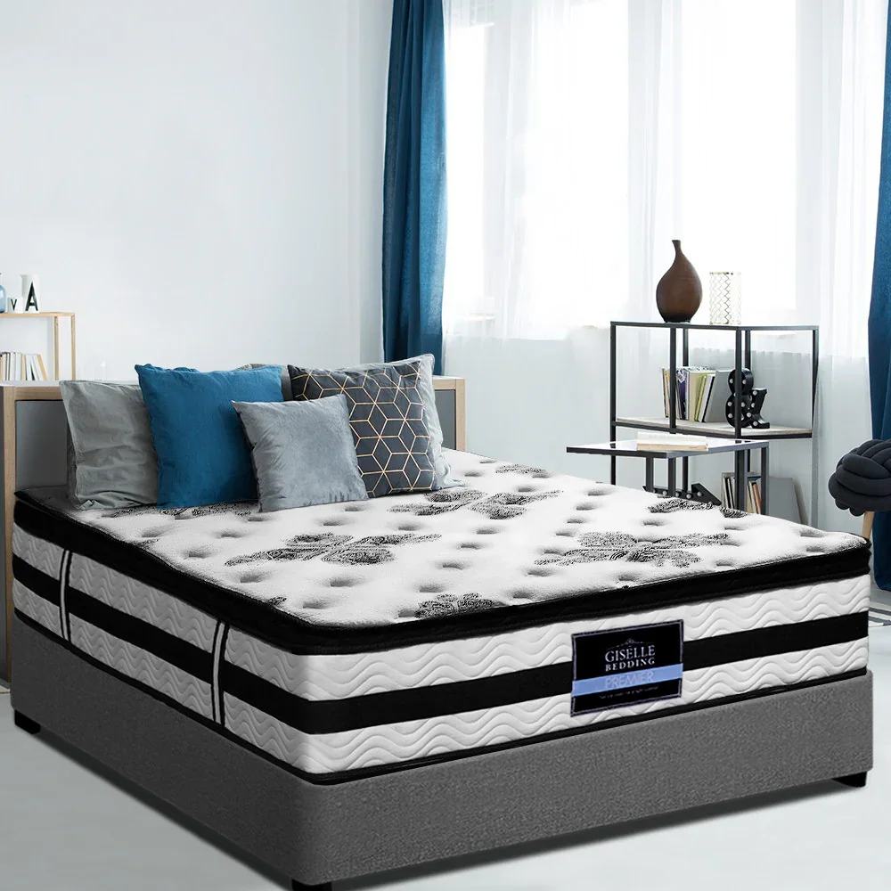 34cm Mattress Euro Top Pocket Spring King Single - Image 7