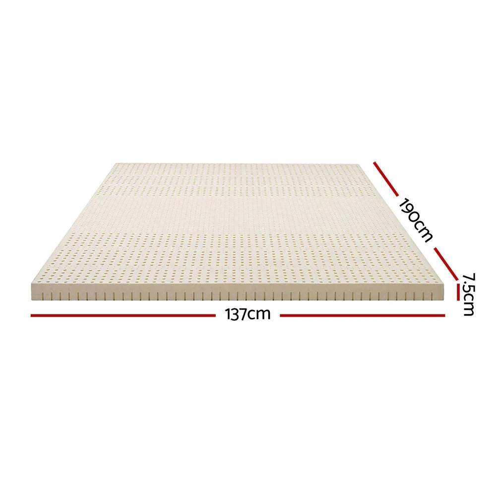 Latex Mattress Topper 7.5cm Doule - Image 2