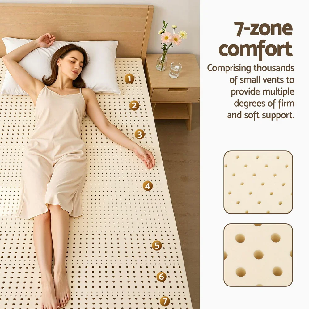 Latex Mattress Topper 7.5cm Single - Image 5