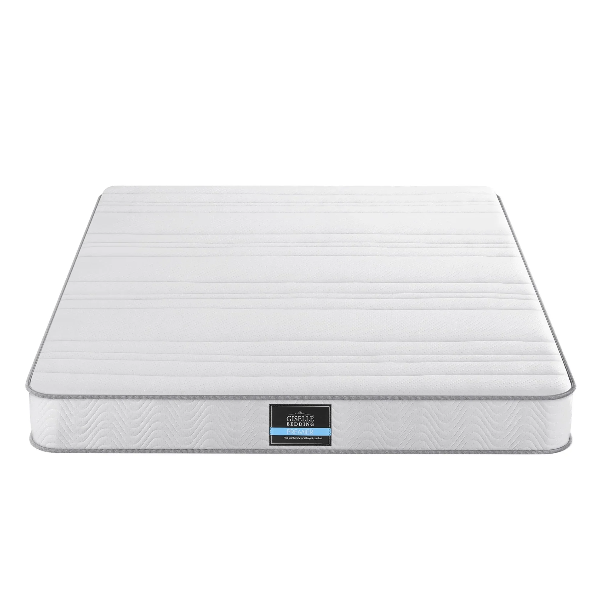 Double Mattress 20cm with Reinforced Edge Support Egg-Crate Foam - Image 4