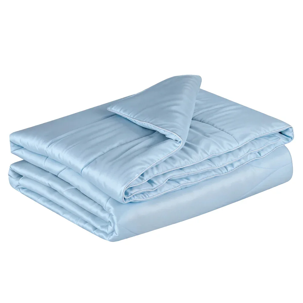 Tencel Quilt 200GSM Summer Quilts Comforter Doona Light Weight Soft Throw Blanket Super King - Image 7