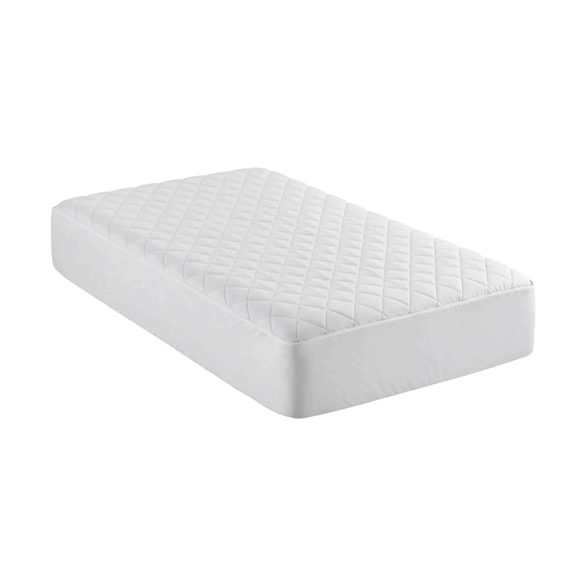 Waterproof Mattress Protector 100% Cotton Quilted Fitted Cover Single - Image 9