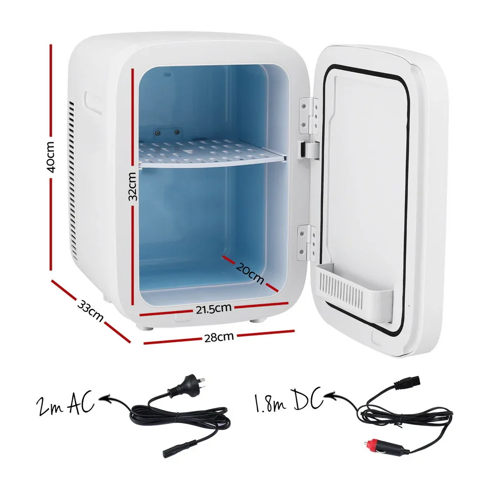 Mini Fridge Portable 22L White Electric Cooler Warmer Car Office 12V 220V - Image 5