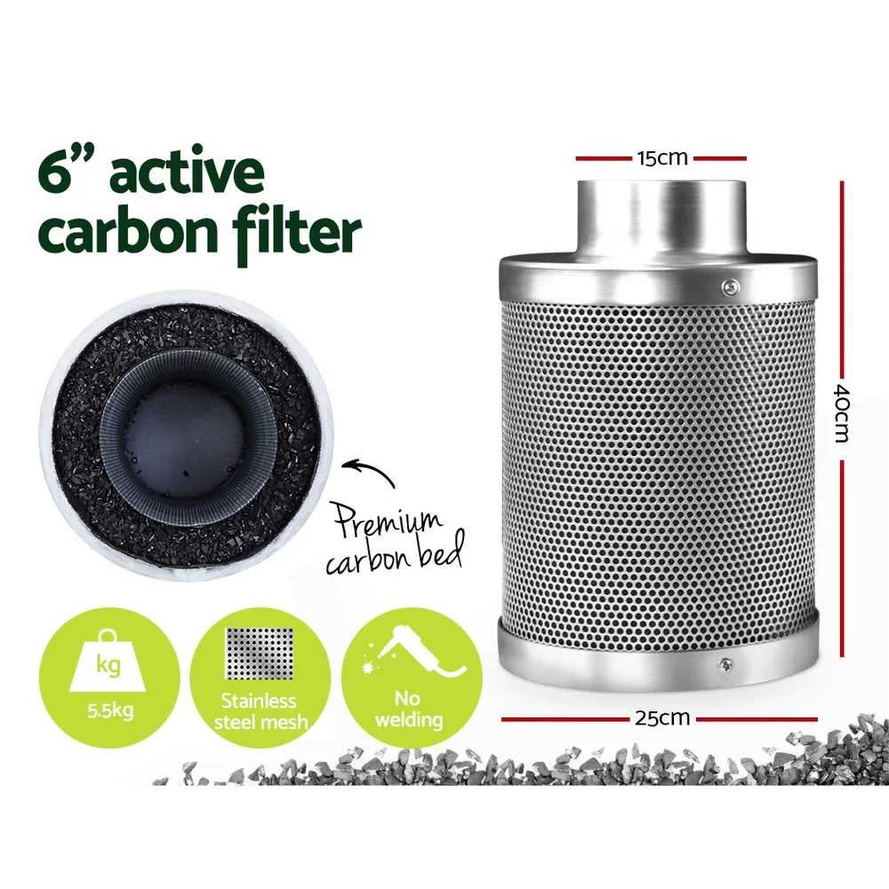 Grow Tent Light Kit 120x120x200CM 2000W LED 6" Vent Fan, Grow Tent Light Kit LED 2000W Full Spectrum 6" Vent 120x120x200CM - Image 6