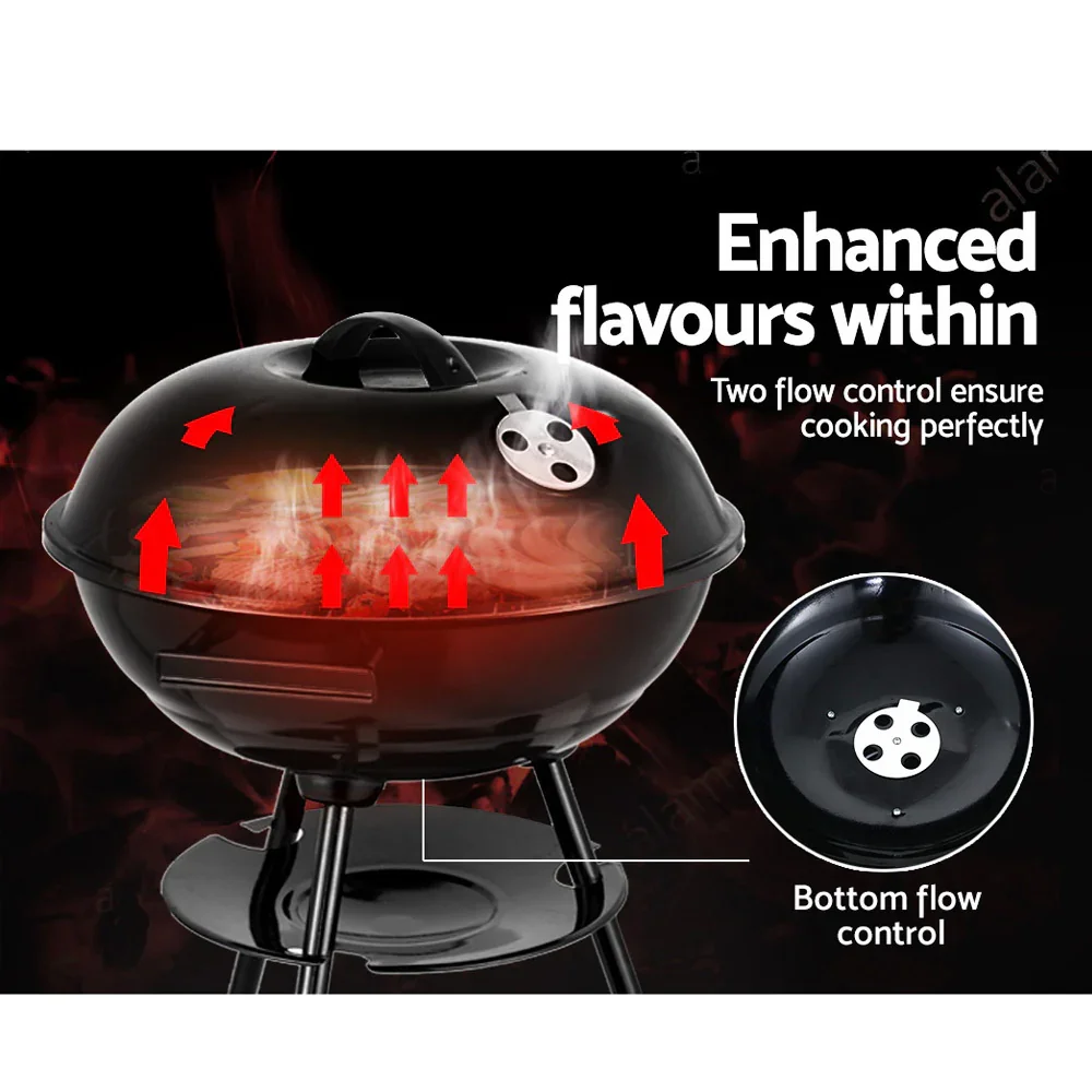 BBQ Grill Charcoal Smoker - Image 4