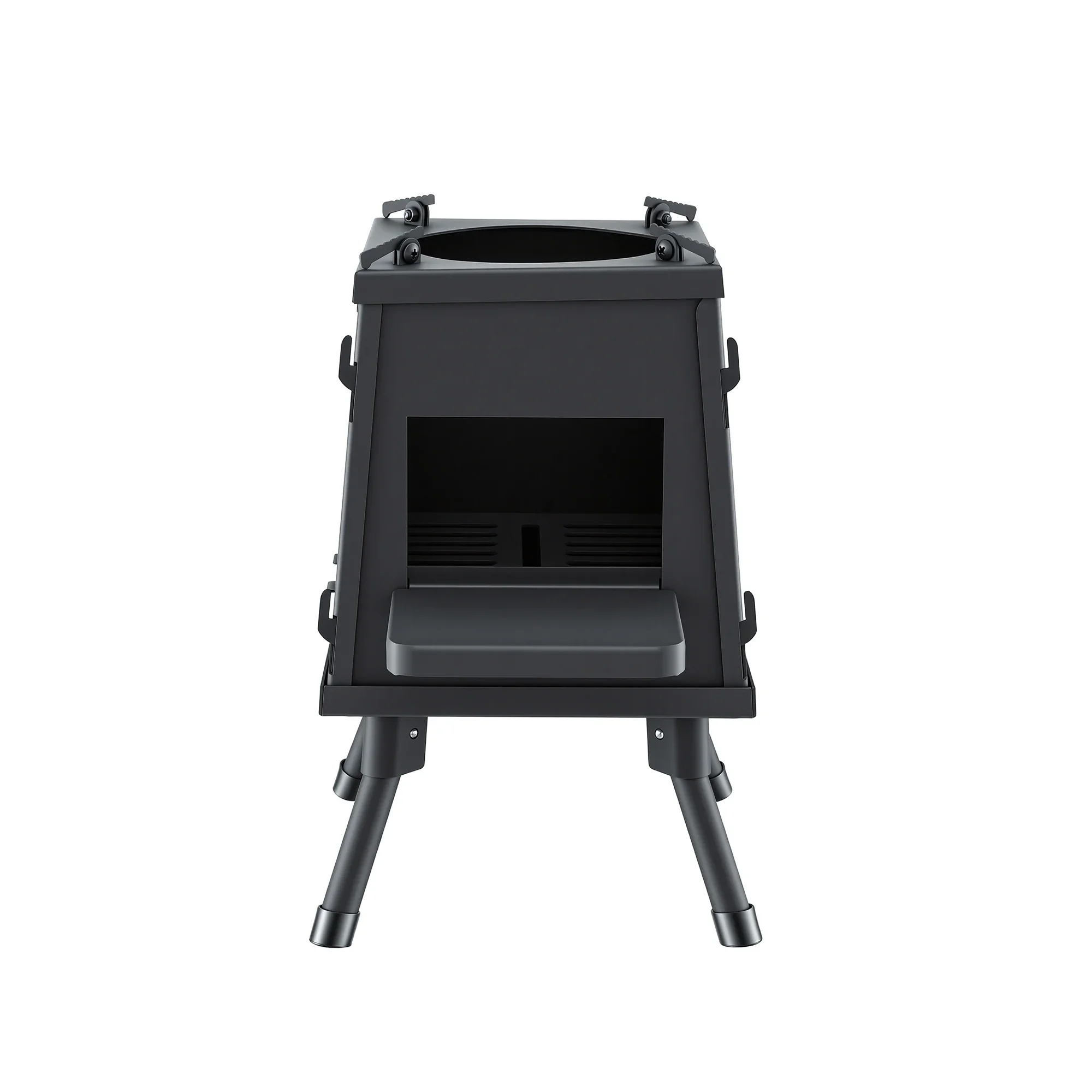 Fire Pit BBQ Portable Outdoor Fireplace Metal Camping Stove for Boiling Water, BBQ, Picnics - Image 3
