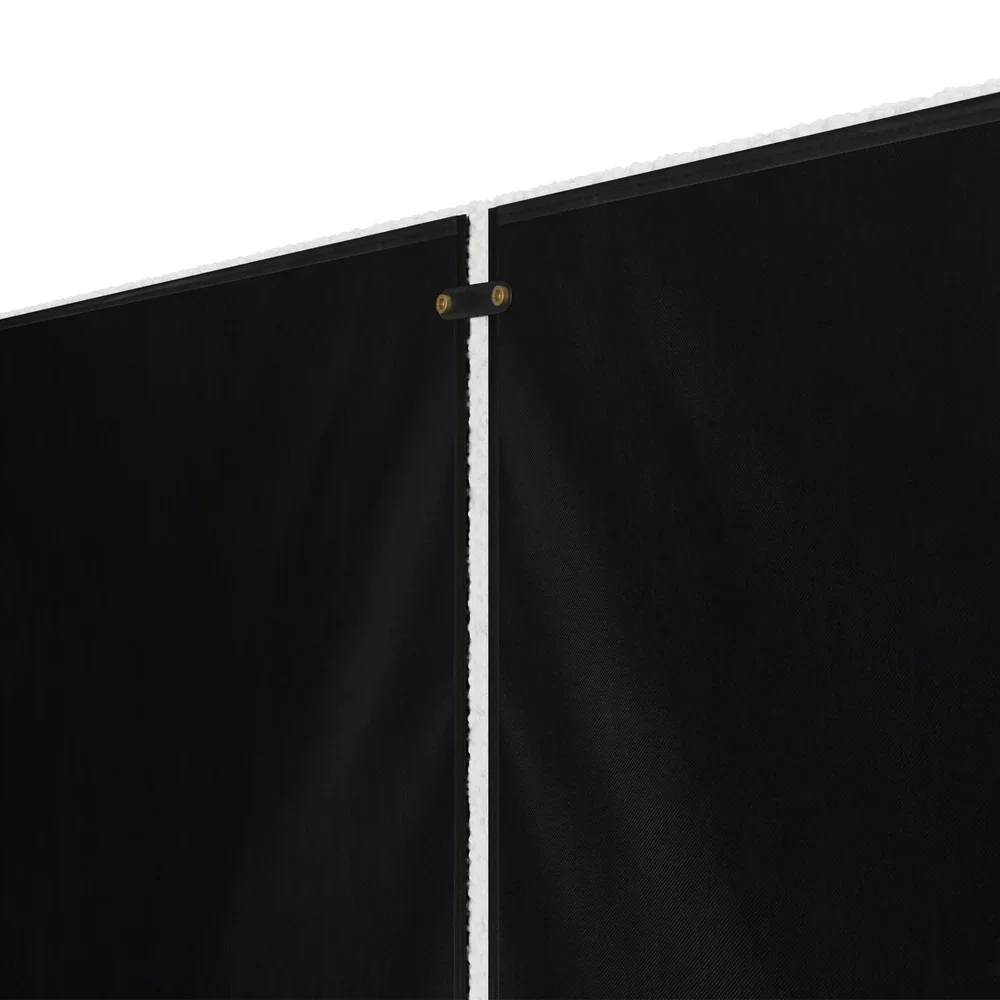 Bed Frame Headboard Double Queen King White Boucle - Image 7