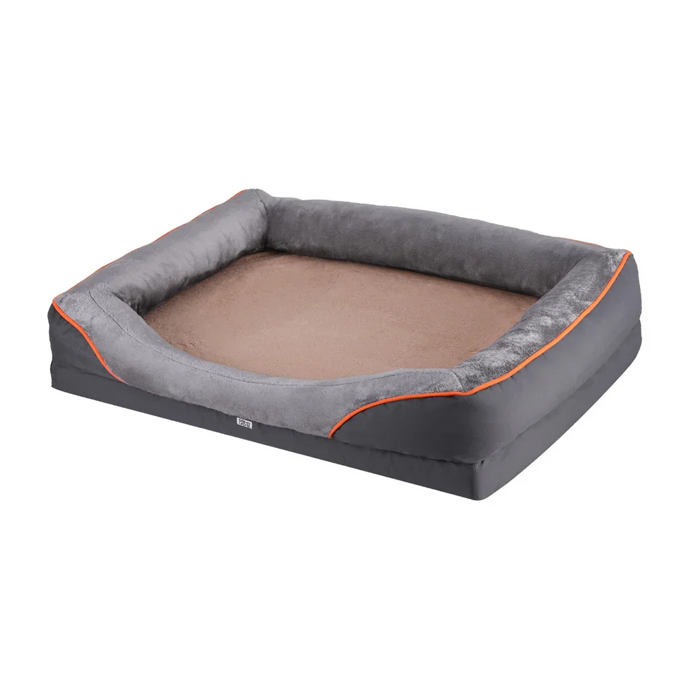 Pet Bed Orthopedic Washable Dog Bed Plush Fleece Sofa Cushion Mat - Image 7