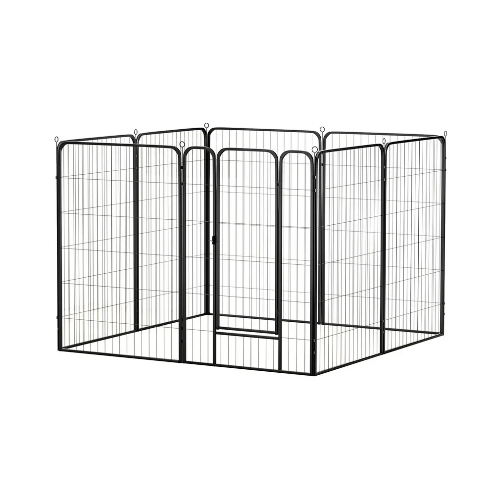 Pet Dog Playpen 48" Enclosure 8 Panel Cage Kennel Puppy Fence Play Pen - Image 3