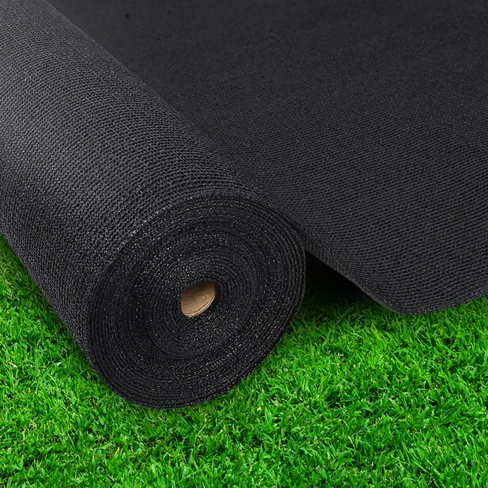 90% Shade Cloth 3.66x30m Shadecloth Sail Heavy Duty Black - Image 7