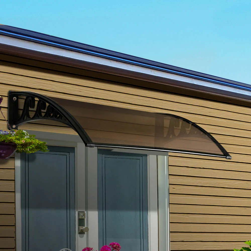 Window Door Awning? 1mx1m Brown Hollow Sheet Plastic Frame - Image 7