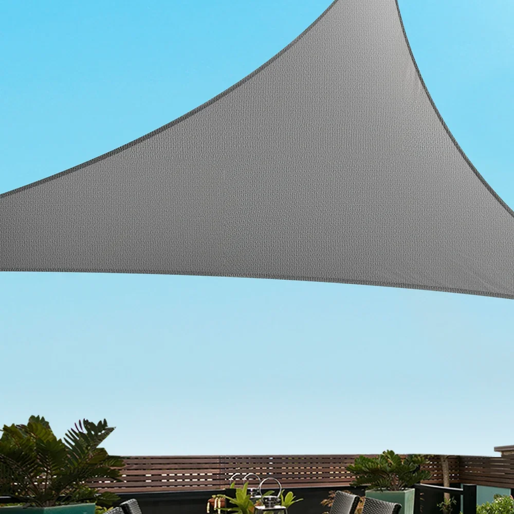 Shade Sail Cloth Shadecloth Canopy Triangle 280gsm 5x5x7.1m - Image 6