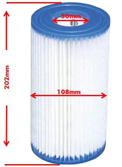 6 Pack Filter Cartridge replacement Size A  FILTER PUMP 29000 - Image 5
