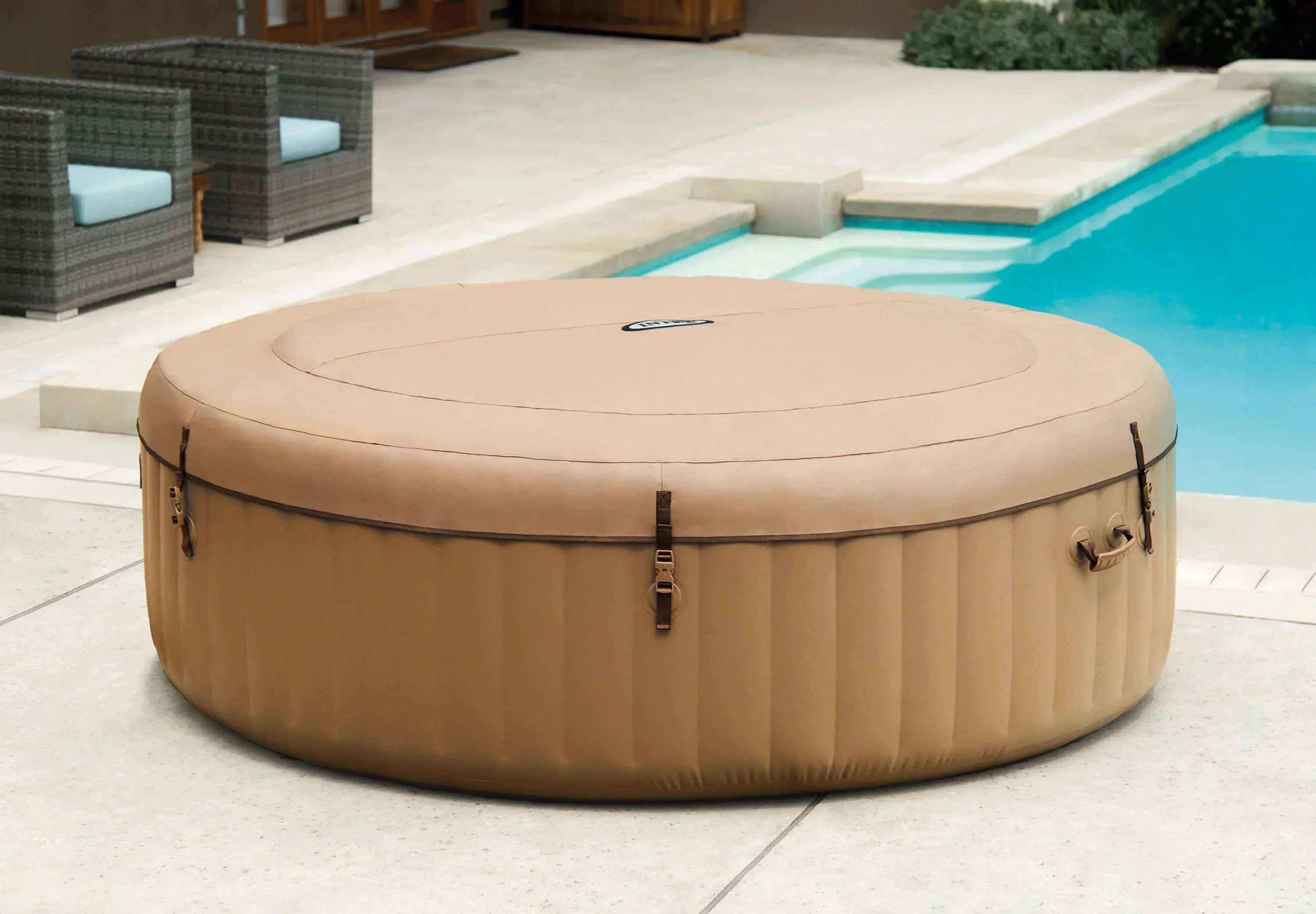 PureSpa Bubble Massage 6 Person Spa 28428 - Image 6