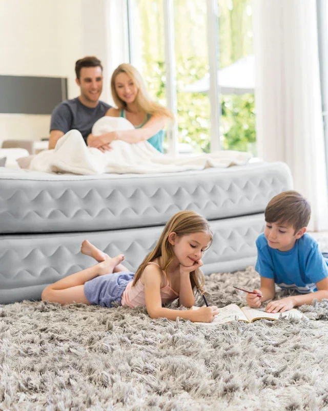 Queen Dura-Beam Deluxe Supreme Air-Flow Air Mattress 51cm 64490 - Image 3