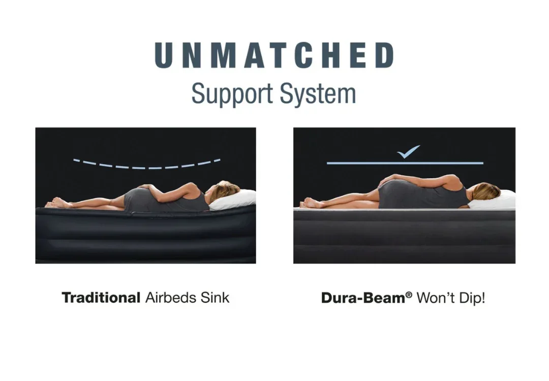 Single (Twin) Deluxe Air Bed 46cm 64412 - Image 10