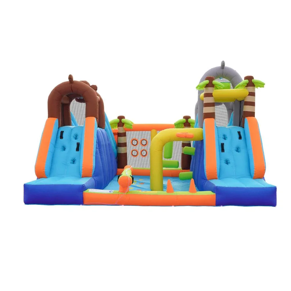 12 Play Zones Inflatable Animal Theme Jumping Castle - Image 2