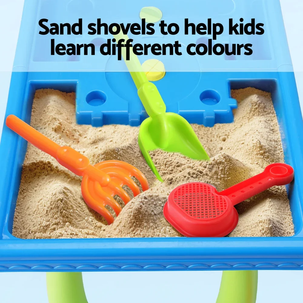 Kids Sand and Water Table Windmill Shovel Outdoor Sandpit Toys Beach Play - Image 5