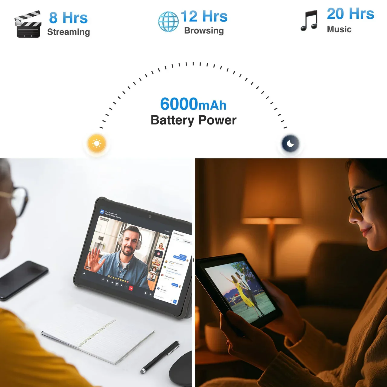 10 Inch Android Tablet 64GB with Case - Image 9