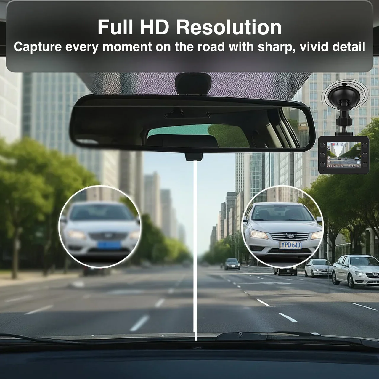 Full HD Dash Camera 2.5 Inch Display - Image 3