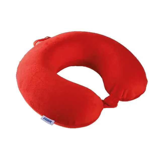 Memory Foam Neck Pillow Red - Image 5