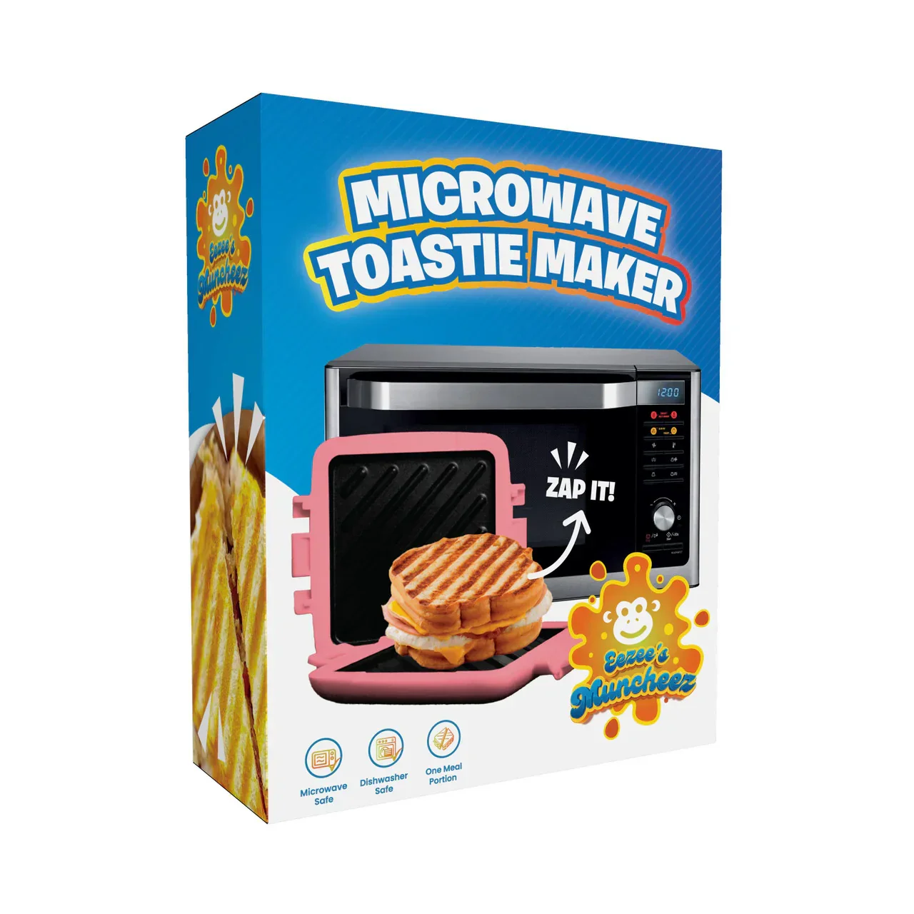 Microwave Toastie Maker Flamingo Pink - Image 11