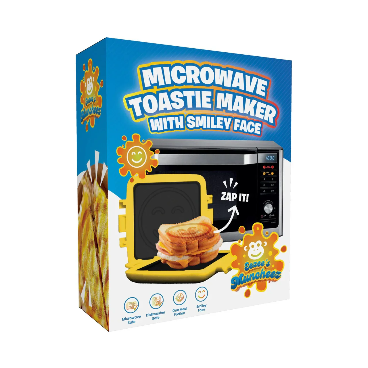 Microwave Toastie Maker Smiley Face - Image 11