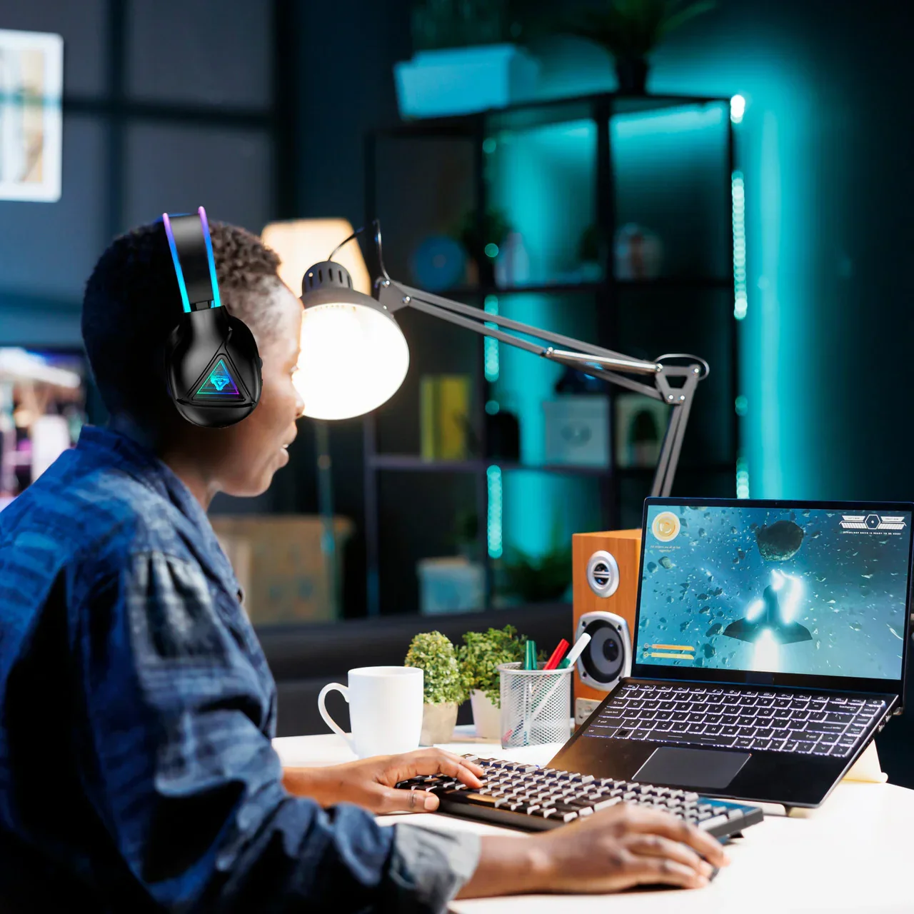 RGB Infinity Wired Gaming Headphones - Image 7