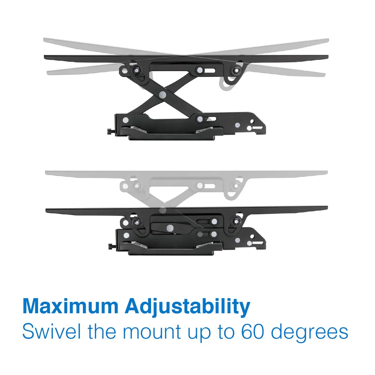 TV Wall Mount with Extension Tilt for 37 inches - 80 inches Panels - Image 4