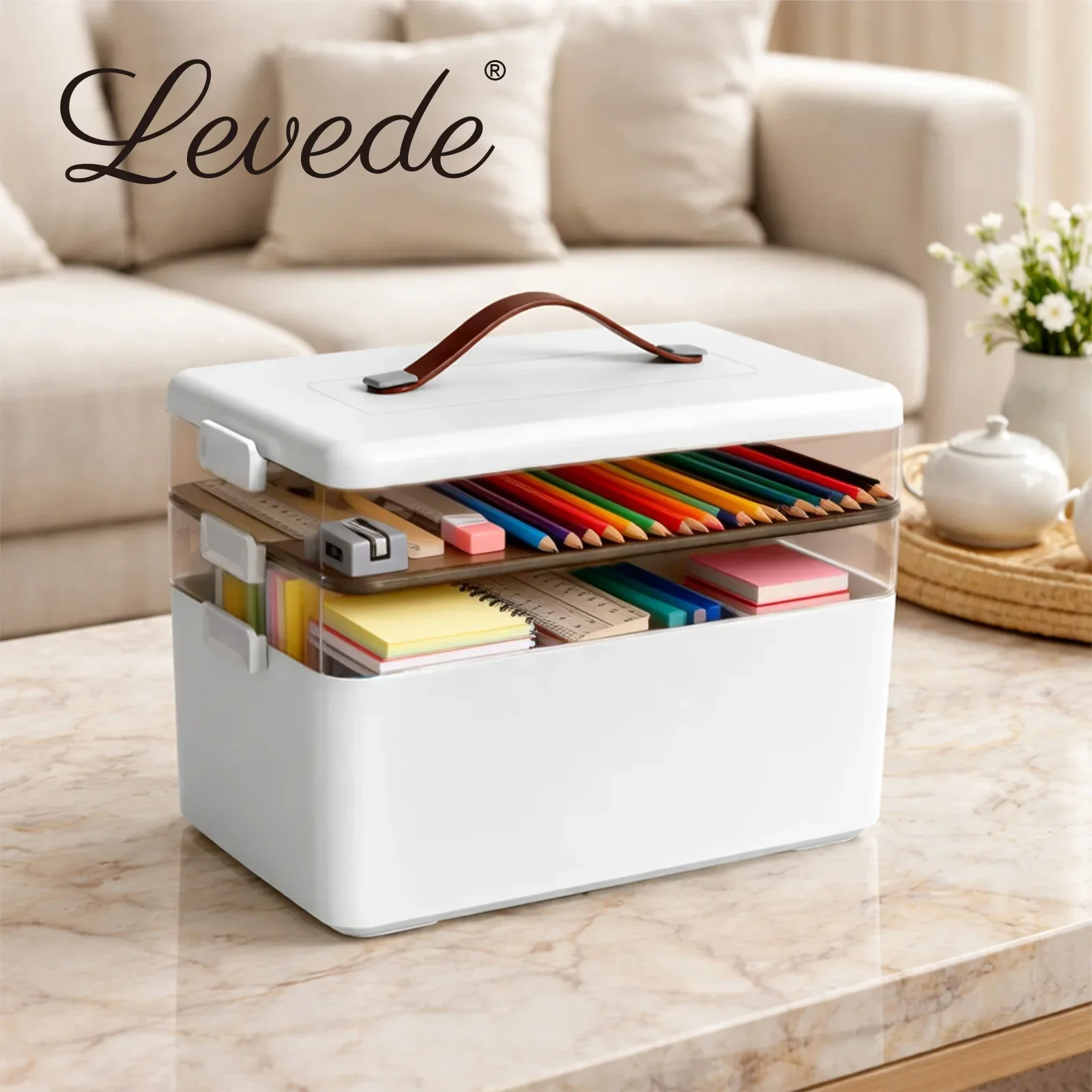 Medical Storage Box Three Layer Medicine Case - Image 7